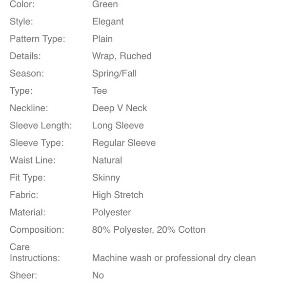 ⭐️ Firm Price ⭐️ Pre-owned Emerald  green bodysuit - Picture 4 of 5